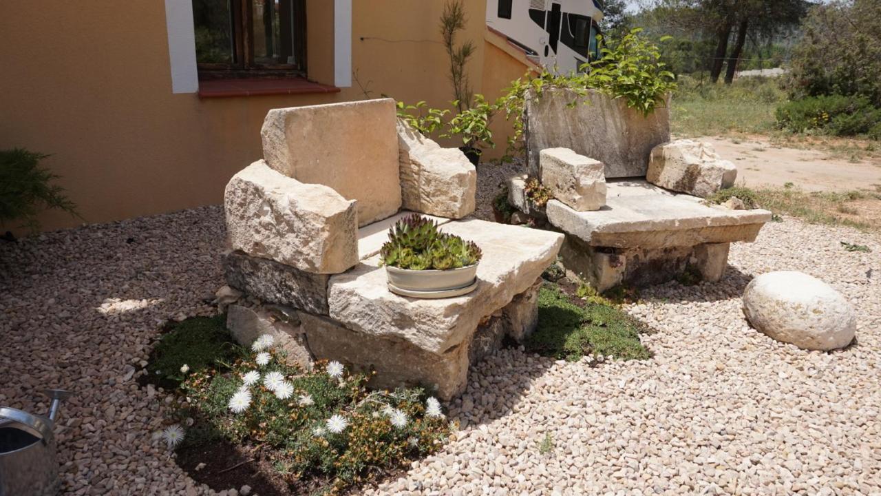 Casa Las 2 Salchichas Bocairent Bagian luar foto
