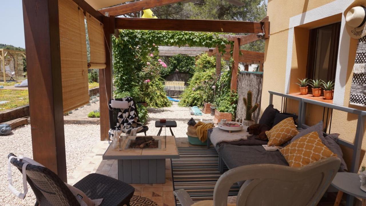 Casa Las 2 Salchichas Bocairent Bagian luar foto